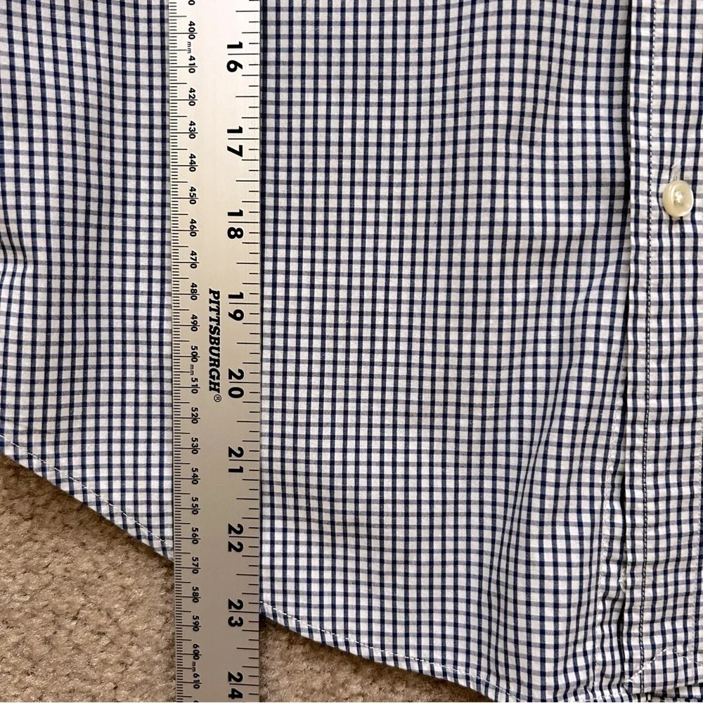 Ralph Lauren Gingham Long Sleeve Button Down Shirt